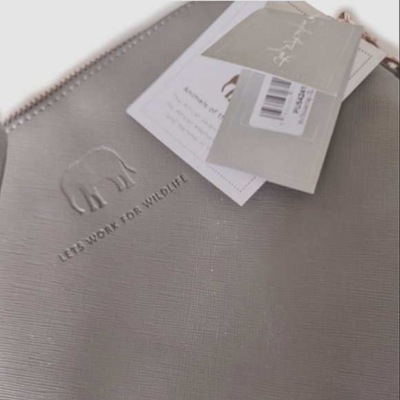 ✨New ZSL X Sophie Allport Gray Elephant Mini Wildlife Purse - Picture 3 of 6